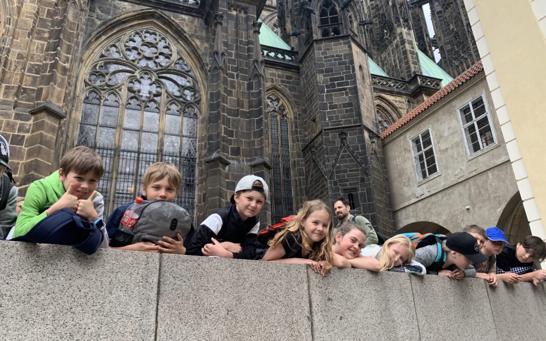 třeťáci a čtvrťáci na výletě v Praze