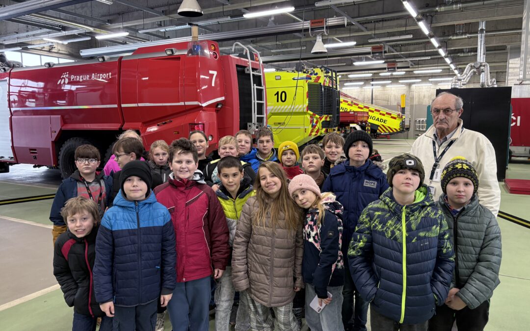 Místo cukrárny exkurze na letiště