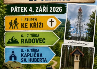 Turistický pochod ZŠ Cehnice