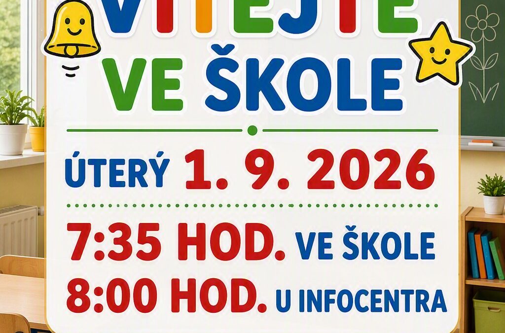 Zahájení školního roku 2026-27