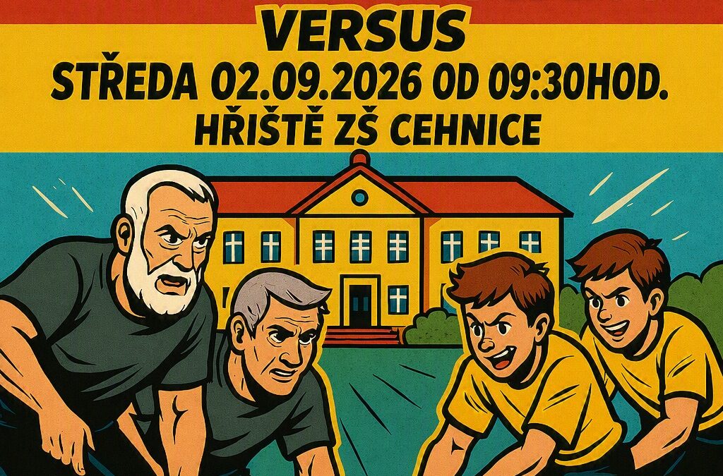 Florbalové utkání ZŠ Cehnice